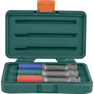 S18AD4103S Набор головки торцевые ударные тонкостенные глубокие для колесных дисков 17,19,21 мм