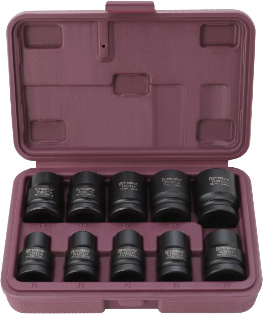 S23S1110S Набор головок торцевых ударных 1/2