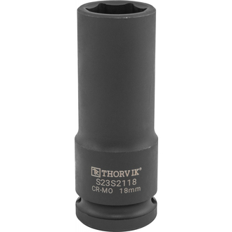 S23S2118 Головка торцевая ударная глубокая 1/2