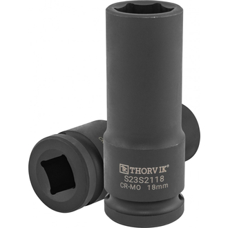 S23S2118 Головка торцевая ударная глубокая 1/2