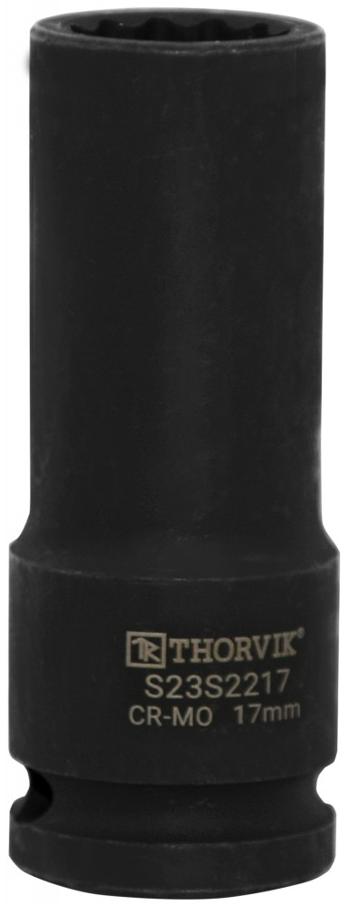 S23S2217 Головка торцевая ударная глубокая 12-гранная 1/2