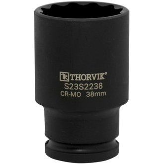 S23S2234 Головка торцевая ударная глубокая 12-гранная 1/2