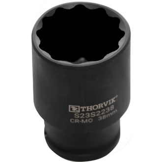 S23S2234 Головка торцевая ударная глубокая 12-гранная 1/2