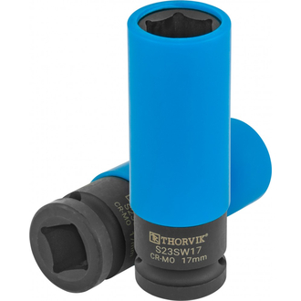 S23SW17 Головка торцевая ударная удлиненная тонкостенная 1/2