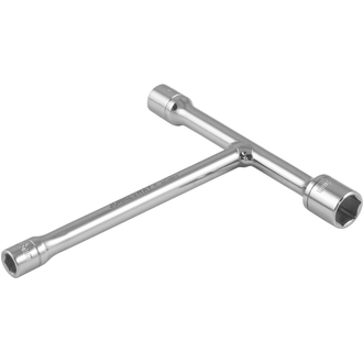 S41H0813 Ручка Т-образная 3-стороняя с торцевыми головками, 8,10,13 мм, L-130-140 мм