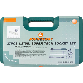 S68H4127S Набор головок торцевых 1/2