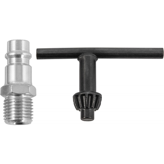 SAD2500 Дрель пневматическая прямая 2500 об/мин., патрон 1-10 мм