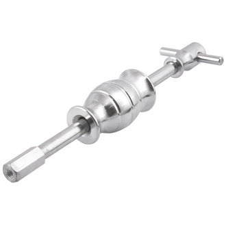 SHIPS858 Съемник подшипников с цанговыми захватами за внутреннюю обойму и обратным молотком в наборе, диапазон захватов 8-58 мм