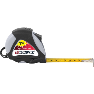 SMT316 Рулетка в обрезиненном корпусе, 3 м