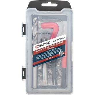 TRIS1215 Набор для восстановления резьбы M12x1.5, 15 предметов