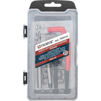 TRIS9125 Набор для восстановления резьбы M9x1.25, 25 предметов