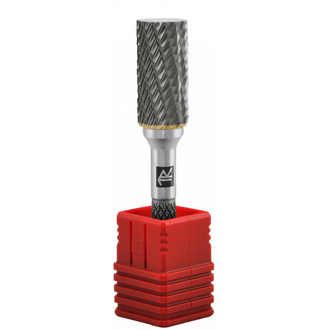 TRRBA08200665-2 Борфреза твердосплавная цилиндрическая, тип А, 8 мм, двойная насечка, в боксе