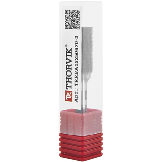 TRRBA08200665-2 Борфреза твердосплавная цилиндрическая, тип А, 8 мм, двойная насечка, в боксе