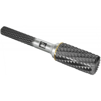 TRRBB06160661-2 Борфреза твердосплавная цилиндрическая с торцевой заточкой, тип B, 6 мм, двойная насечка, в боксе