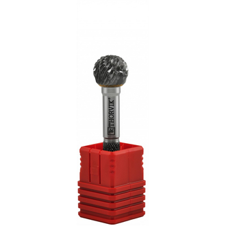 TRRBD06050655-2 Борфреза твердосплавная сферическая, тип D, 6 мм, двойная насечка, в боксе