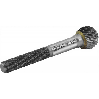 TRRBD08070657-2 Борфреза твердосплавная сферическая, тип D, 8 мм, двойная насечка, в боксе