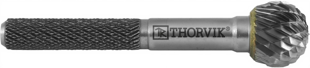 TRRBD10090654-2 Борфреза твердосплавная сферическая, тип D, 10 мм, двойная насечка, в боксе