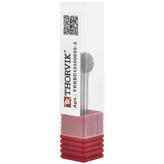 TRRBD10090654-2 Борфреза твердосплавная сферическая, тип D, 10 мм, двойная насечка, в боксе