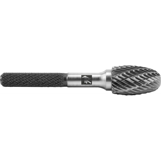 TRRBE06100655-2 Борфреза твердосплавная овальная, тип E, 6 мм, двойная насечка, в боксе