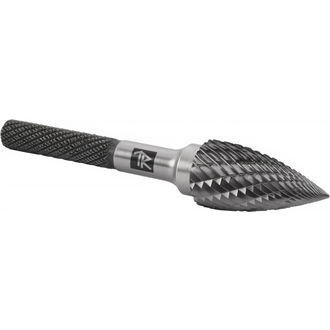 TRRBG06180663-2 Борфреза твердосплавная гиперболическая с заостренным концом, тип G, 6 мм, двойная насечка, в боксе