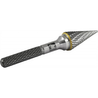 TRRBM06180663-2 Борфреза твердосплавная коническая, тип M, 6 мм, двойная насечка, в боксе