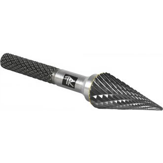 TRRBM10200665-2 Борфреза твердосплавная коническая, тип M, 10 мм, двойная насечка, в боксе