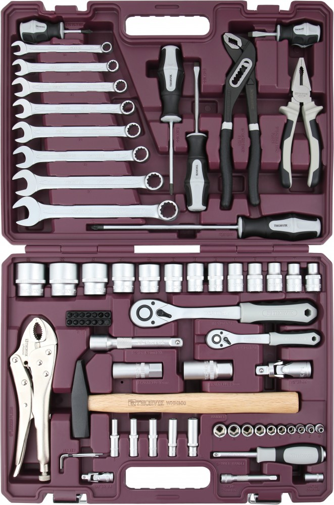 TS072 Набор инструмента универсальный 1/4