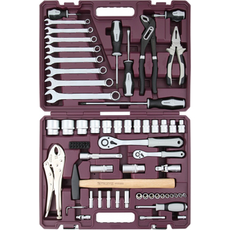 TS072 Набор инструмента универсальный 1/4