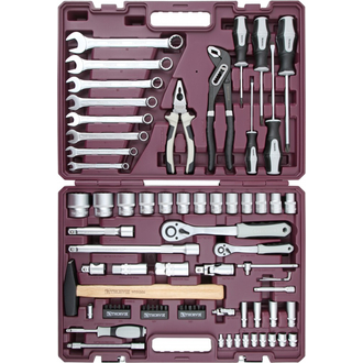 TS077 Набор инструмента универсальный 1/4