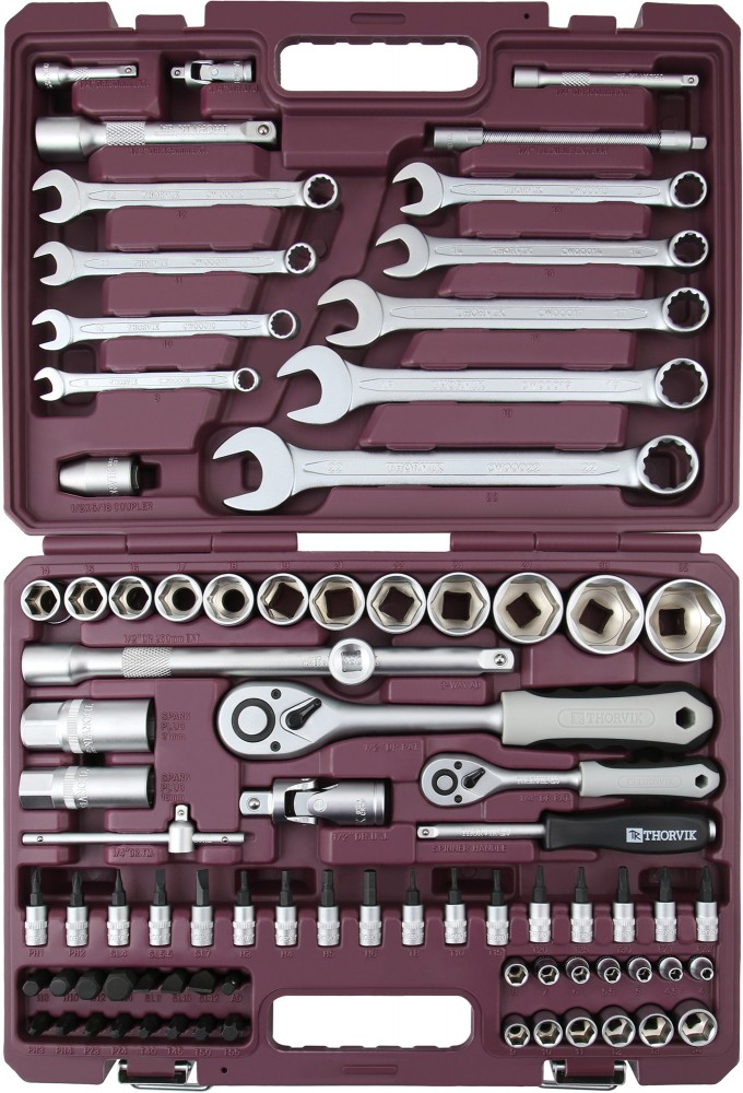 TS082 Набор инструмента универсальный 1/4