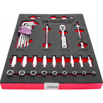 UTS25STE Набор торцевых головок 1/4