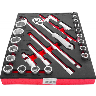 UTS26STE Набор торцевых головок 1/2