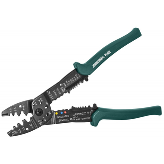 V1402 Клещи многофункциональные для снятия изоляции и обжима наконечников, 250 мм