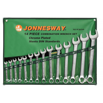 W26114S Набор ключей гаечных комбинированных в сумке, 10-32 мм, 14 предметов