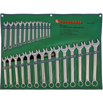 W26126S Набор ключей гаечных комбинированных в сумке, 6-32 мм, 26 предметов