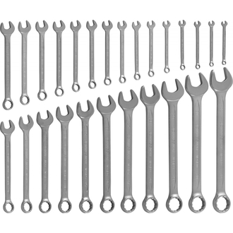 W26126S Набор ключей гаечных комбинированных в сумке, 6-32 мм, 26 предметов