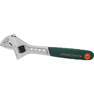 W27AT8 Ключ разводной эргономичный с пластиковой ручкой, 0-24 мм, L-200 мм