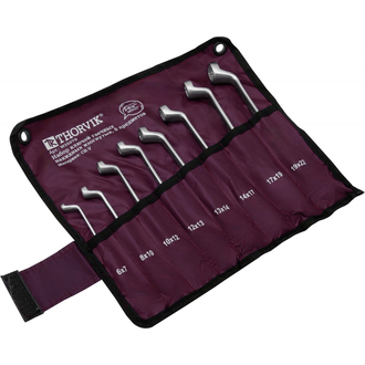 W2S8TB Набор ключей гаечных накидных изогнутых серии ARC в сумке, 6-22 мм, 8 предметов