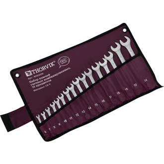 W3S16TB Набор ключей гаечных комбинированных серии ARC в сумке, 6-24 мм, 16 предметов