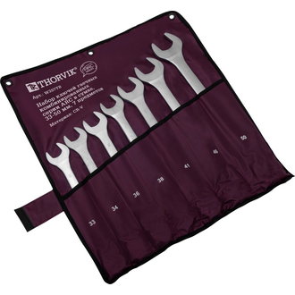 W3S7TB Набор ключей гаечных комбинированных серии ARC в сумке, 33-50 мм, 7 предметов