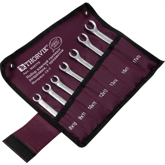 W4S7TB Набор ключей гаечных разрезных серии ARC в сумке, 8-19 мм, 7 предметов