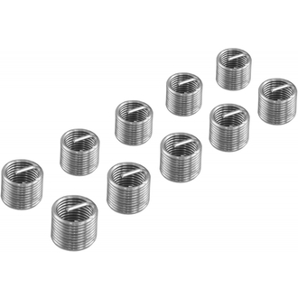 WTRI10125 Набор вставок резьбовых M10x1.25, 10 предметов