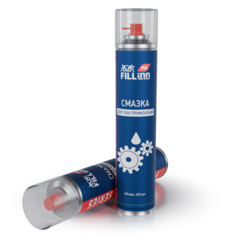 FLP303 Смазка для 1000 применений, 500 мл (аэрозоль)