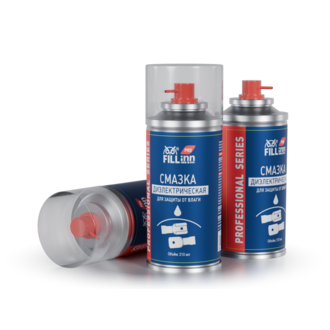 FLP305 Смазка диэлектрическая для защиты от влаги, 210 мл (аэрозоль)