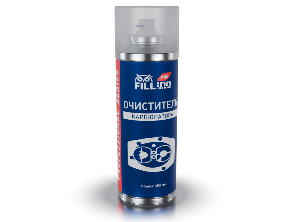 FLP308 Очиститель карбюратора, 650 мл (аэрозоль)