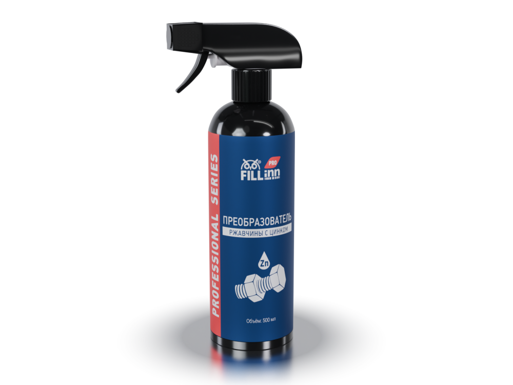 FLP312 Преобразователь ржавчины с цинком, 500 мл (триггер)