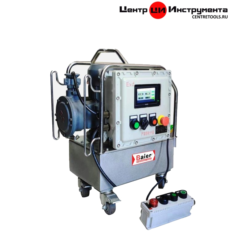 Взрывозащищённый электрический гидравлический насос с цифровым управлением RP-FB-SS Baier Hydraulic