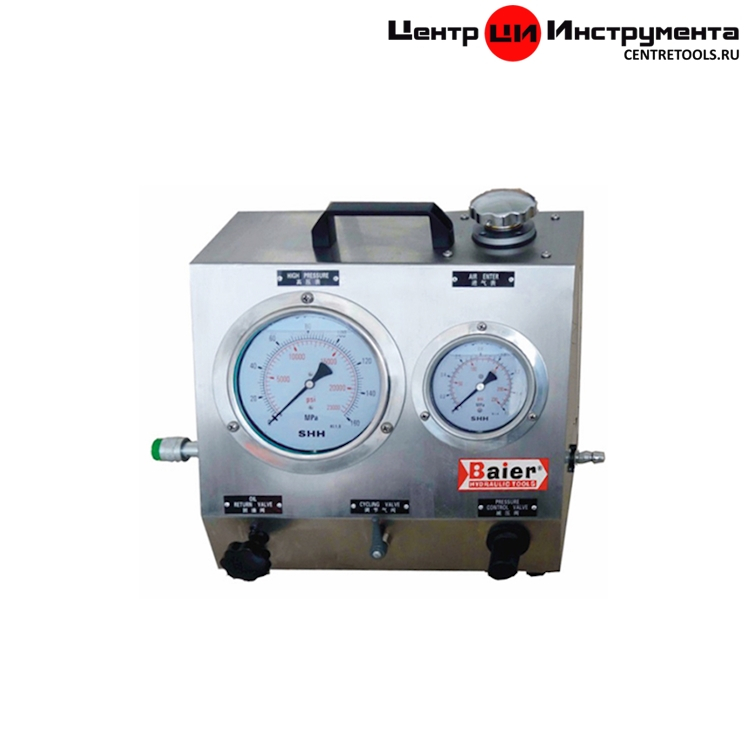 Гидравлический насос сверхвысокого давления с пневмоприводом BPV-2200 Baier Hydraulic