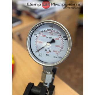 Ручной гидравлический насос сверхвысокого давления 1000 бар HP-100 Baier Hydraulic