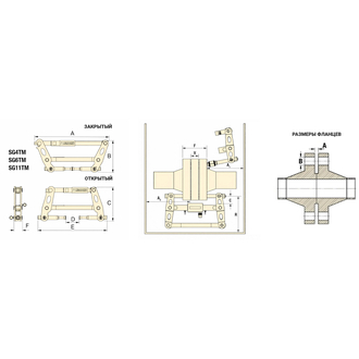 Разгонщик фланцев цангового типа 4,2 тонн (37 кН) SG4TM LASTEKO